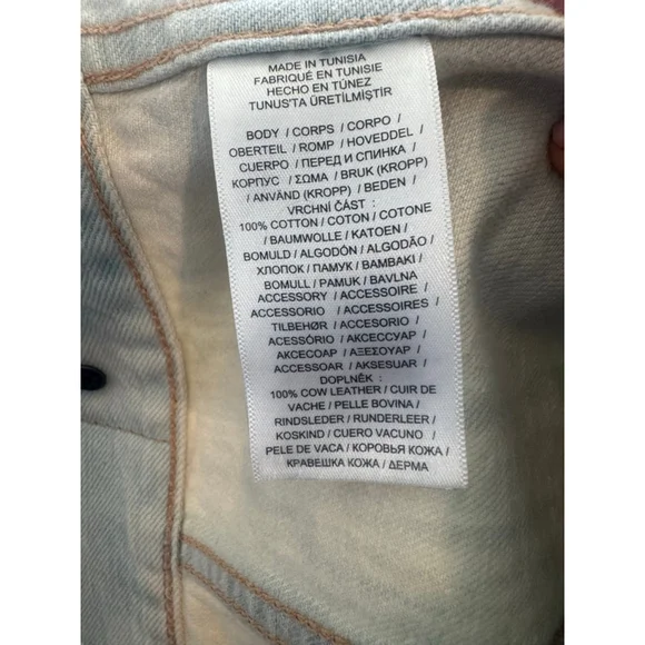 Polo RL | Women’s Vintage inspired Denim Trucker Jacket | stonewashed | Size XS - Picture 10 of 14